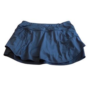 Athleta Womens Size S Black Skort Tennis Skirt Shorts Lined Pickleball Athletic